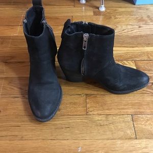 Steve madden suede ankle boots (size:6)